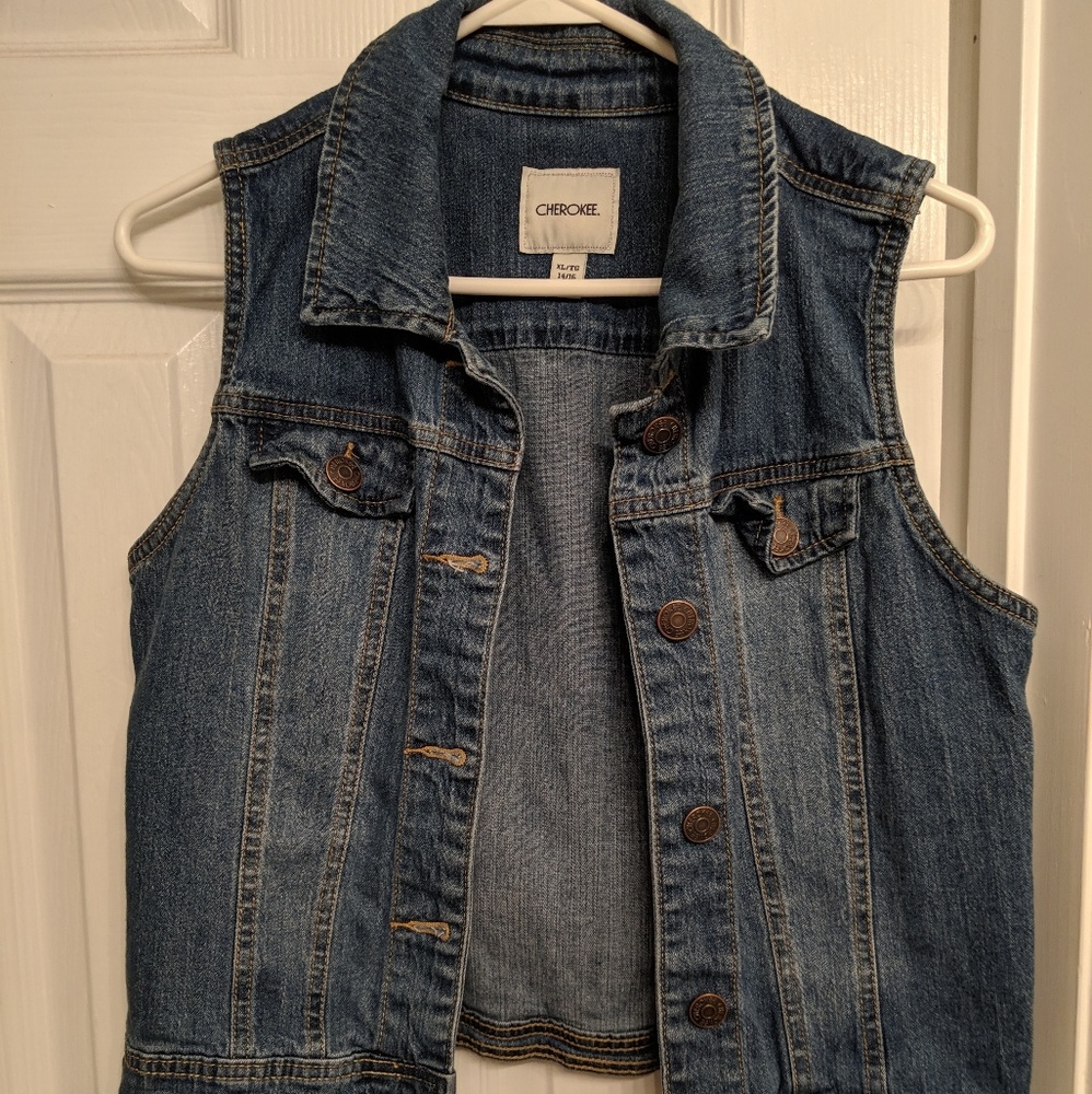 Denim vest